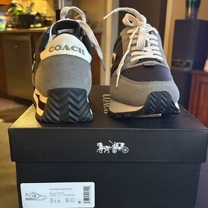 Like new Coach Runner Sneaker. Worn once.